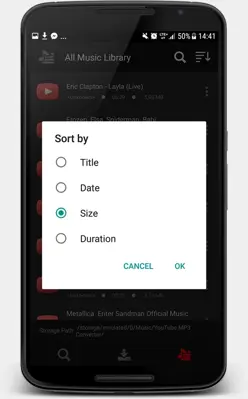 YouTube MP3 Converter android App screenshot 1